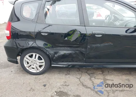2008 Honda Fit Sport from USA, damaged, VIN JHMGD38628S013781